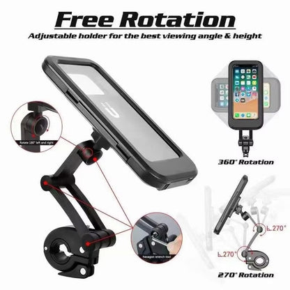 360° Adjustable Bike Mobile Holder